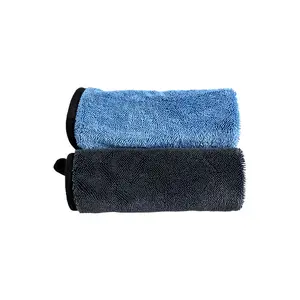 Edgeless Microfiber 1200 1400 Gsm Wash Car Care Microfibre Detailing Auto Micro Fiber Cloths Cleaning Twisted Loop Drying Towels