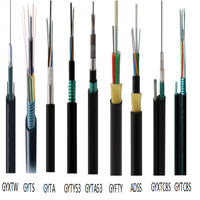 Micro câble soufflé GCYFY Micro conduit ABF Câble à fibre optique petit diamètre HDPE extérieur 48 96 Noyau