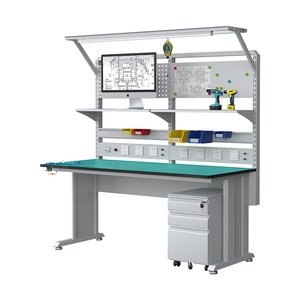 Hội thảo chống tĩnh hoạt động băng ghế dự bị Fitter với ánh sáng đứng bao bì phòng thí nghiệm kiểm tra bảng nặng bàn làm việc - Product Image 1