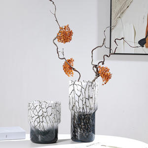 Modern Creative Ink Color Design Bell <b>Vase</b> Home Office Hotel Restaurant <b>Crystal</b> <b>Glass</b> for Coffee Table Sales - Product Image 3