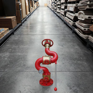 Moniteur de lutte contre l'incendie de type fixe MS avec <span class=keywords><strong>camion</strong></span> de pompiers à buse de canon à eau flexible - Product Image 1