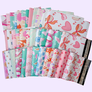Wholesale Bulk Pink Courier Bags Virgin Material Durable Waterproof Plastic Bags For Clothing <b>Logistics</b> Use - Product Image 1