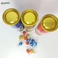 Superloves Boîte-cadeau en chocolat sucré en forme de seau pour offrir en cadeau avec production personnalisée
