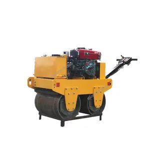 Hot Selling Small Double Drum Walking Behind Road Roller Compactor for Asphalt