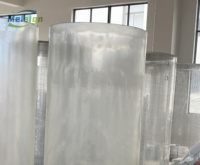 Tube en acrylique coulé pour aquarium cylindrique