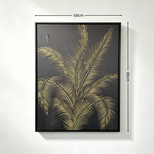 Peinture à l'huile abstraite moderne <span class=keywords><strong>60</strong></span>*80cm, peinte à la main, nature morte 3D, toile faite à la main, art mural encadré, œuvre originale - Product Image 4