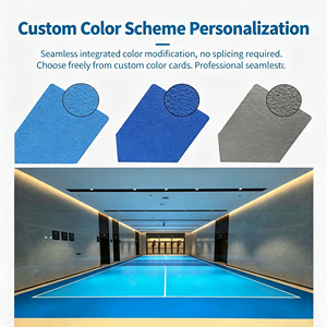 Pickleball Court Mat Interlocking <b>PVC</b> <b>Tiles</b> Eco-Friendly Anti-Bacterial Portable Outdoor Tennis Surface Shock Sports Flooring - Product Image 6