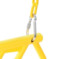 Chaîne de balançoire antique pour enfants, 1,5 mètre, en PVC plastique robuste, pour balançoire de véranda, ensemble de chaînes de balançoire pour aire de jeux, 3-5 ans