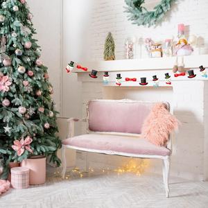 ธงปาร์ตี้คริสต์มาสสำหรับการตกแต่งเทศกาลผสมผสานรูปแบบ4623ที่ทำจากกระดาษ - Product Image 4