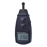 Penguji Kecepatan Digital SM2235plus Layar LCD Besar 5-digit dengan Lampu Latar Putih Kecepatan Kontak: 0,5~19,999RPM Pengukur Tachometer