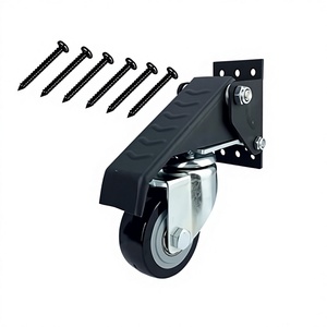 2,5 Zoll Neue Version Procaster Werkbank-Rollenkit 920 lbs Tragkraft 4er-Pack Schwerlast-Stahlräder Einfach zu Bedienender Lift - Product Image 1