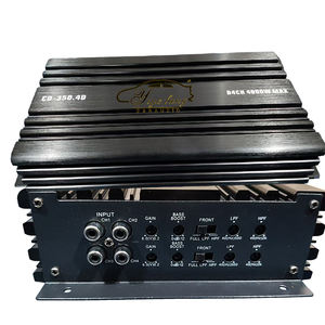 Amplificateur audio de <span class=keywords><strong>voiture</strong></span> de classe D à haute efficacité <span class=keywords><strong>4000W</strong></span> en stock en gros, 350W x4 canaux pour système audio de <span class=keywords><strong>voiture</strong></span> avec basses profondes - Product Image 1
