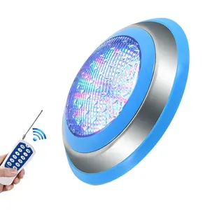 Lumière LED sous-marine IP68 pour <span class=keywords><strong>piscine</strong></span>, <span class=keywords><strong>eau</strong></span> salée, RGB, éclairage complet, étanche, 12V, encastrée, avec télécommande - Product Image 1