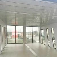 Conteneur maritime de 40 pieds de qualité durable mondiale, transformable en maison, entrepôt ou stockage, grand, robuste et personnalisable, en kit plat