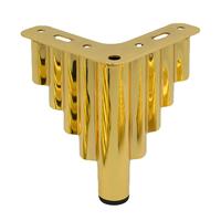 Moderne goldene Eisenmöbelbeine, 4er-Set für Sofa, Schrank, Ottoman, Tisch, Nachttisch, Kommode & Esszimmer – DIY-Ersatz