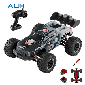 AiJH alta velocidad <span class=keywords><strong>Rc</strong></span> coche 50 KM/H Motor sin escobillas 1/16 Coche Todoterreno De Control Remoto vehículo camión Juguetes - Product Image 1