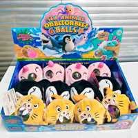 Jouets Squishy Monstre Pelucheux GL, Jouet Squishy en Peluche avec Bulles, Jouets Squishy d'Halloween, Jouet Sensoriel Anti-stress, Balles à Presser Moches