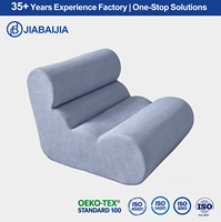 Jiabaijia Zertifiziertes Lazy Lounge Sofa Vakuumkomprimierbar Großhandel Maßgefertigtes Zubehör Verschleißfester Cord-Schaumstoff
