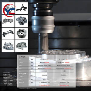 Vendas Diretas de Fábrica Centro de Usinagem Vertical TMV-850A 3-eixos - Product Image 2