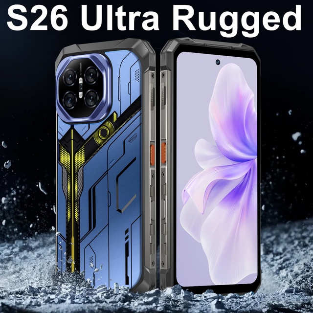 Premium Rugged Android 5G Smartphone 16GB+1TB 22000mAh Large Battery 6.9" 120Hz 108MP Water Resistant Gaming Global Version