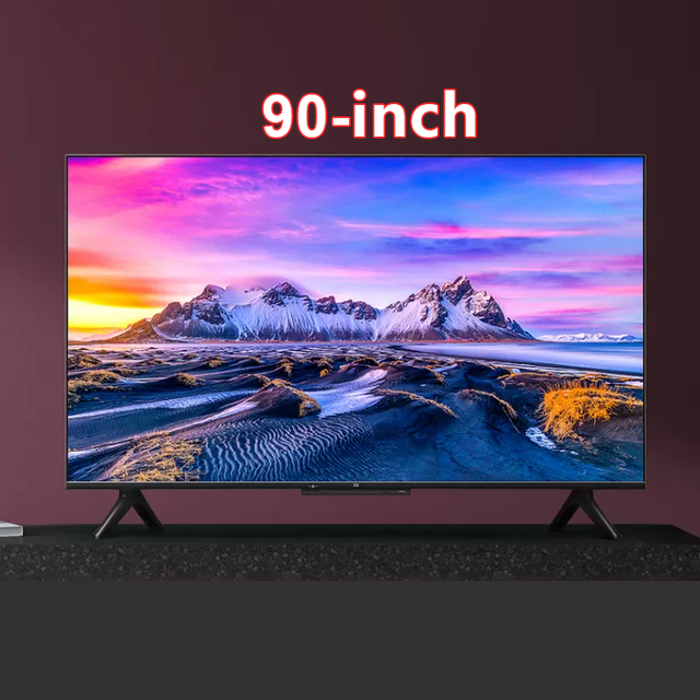 High Brightness 90 Inch Wall-Mounted Smart TV 4K UHD Google Android OS WebOS Vidaa Hotel System for Exhibition Use