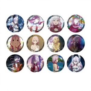 Badge in Latta Ufficiale Guzi Guilty Crown Yuki Scene Second Edition, Blind Box Baji, Estrazione a Sorpresa, Figura Bidimensionale, Prodotto in Cina, per Adulti - Product Image 5