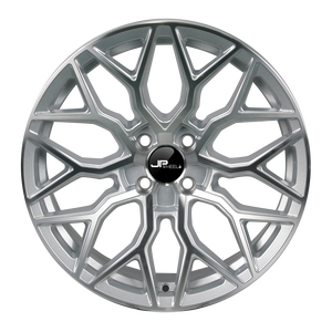 Cerchi in Lega di Alluminio Aftermarket 4x100 Design a Raggi Argento 16 17 Pollici per <span class=keywords><strong>Auto</strong></span> Passeggeri - M1053 - Product Image 3