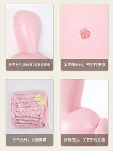 ตุ๊กตายางเป่าลม PVC แบบกำหนดเอง ไม่มีหน้า รูปผู้ชายเปลือย สำหรับงานปาร์ตี้สละโสด งานรับปริญญา ฮาโลวีน ของขวัญแกล้งคน คอสเพลย์ - Product Image 3