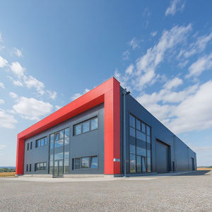 Сборные стальные конструкции металлический каркас, изготовленное на заказ промышленное здание, модульное проектирование и строительство склада - Product Image 1