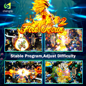 Coin Operated Games Popular 8 Players <b>Shooting</b> 2 Fish Game <b>Table</b> Machine Source Develop Fish Game - Product Image 2