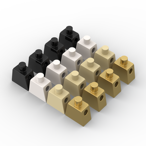 BEBRICKS Série de pièces de construction 973 Mini-figurine Torse Simple, pièces de briques de construction colorées pour enfants, ensemble de blocs de construction MOC Creator - Product Image 1