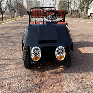 Voiture classique vintage artisanale, assemblée à la main, rétro, plusieurs sièges en option, pour parcs culturels, accueil touristique, usage professionnel - Product Image 2