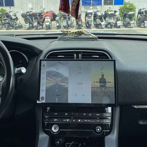 Autoradio multimédia Android Gerllish avec écran tactile de 13,3 pouces, lecteur DVD pour Jaguar XE F <span class=keywords><strong>Pace</strong></span> 2015-2019, tableau de bord portable - Product Image 2