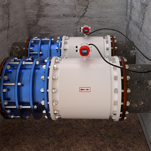 OEM điện từ Lưu lượng nước mét mặt bích từ quy nạp lưu lượng kế cho bột giấy bùn bùn - Product Image 5