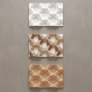 Porcelanato Cerámico Brillante con Patrón Hexagonal de Alta Resolución, 300x450mm, Esmaltado, 3D, Impermeable, para Baño y Exteriores, Superventas - Product Image 3