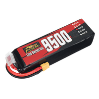 Batterie Lipo RC haute capacité 4S 14.8V 8000MAH 9500MAH 10000MAH, batterie au lithium pour drone de grande taille, quadricoptère, voiture de course