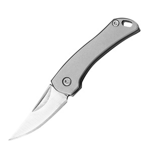 Mini cuchillo plegable de acero inoxidable de alta dureza, cuchillo plegable portátil para llavero, cuchillo pequeño creativo, cuchillo abridor de bolsillo - Product Image 5
