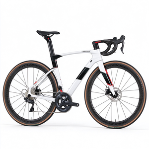 Bicicleta de Carretera TWITTER CYCLONEpro 22 Velocidades, Fibra de Carbono, Cableado Interno, Frenos de Disco Hidráulicos, Bicicleta de Carreras - Product Image 1
