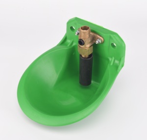 Tự Động Máng Brass Van Nhựa Màu Xanh Lá Cây Cừu Uống Bát Cho Chứng Khoán Nông Nghiệp Yinrun YR-PDB004 3-Năm Bảo Hành Lick Powered - Product Image 6