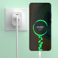 Cargador de Teléfono Rápido con Doble Puerto USB C+USB A QC 3.0 PD 20W, Precio de Fábrica, Gran Venta