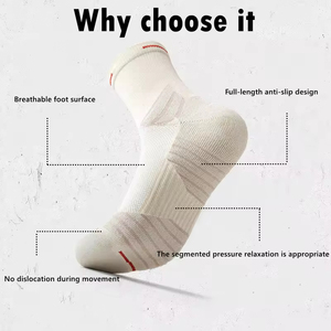 Wholesale Men's Professional Towels Thickened Basketball <b>Socks</b> Mesh Sweat-Absorbing Running Sports <b>Socks</b> <b>High</b> Quality - Product Image 3