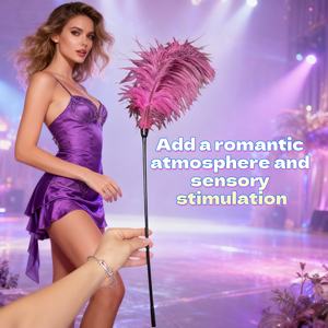 Toptan yüksek kalite yaprak şekli seksi tüyler SM seks oyuncakları flört kutup yetişkin Flriting oyuncak - Product Image 5