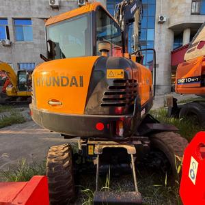 Excavadora Hyundai HW60 de 6 Toneladas Usada al Precio Más Bajo, Rendimiento Confiable de Corea, Tipo de Rueda, Motor Principal en Venta - Product Image 3