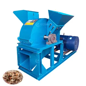 Mobiler kleiner Dieselmotor Log Wood Waste Chip Crusher Shredder Maschine Pine Tree/Eukalyptus/Eiche/Cedar Tree Log Crusher