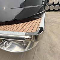 Bateau ponton à grande vitesse de yacht de sport de 25 pieds certifié CE avec le moteur pour dériver en vente