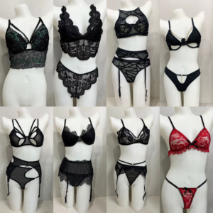 Completo Intimo Sexy da Donna con Ricamo Floreale in Pizzo, <span class=keywords><strong>Senza</strong></span> Ferretto, per Taglie Forti, Estivo - Product Image 1