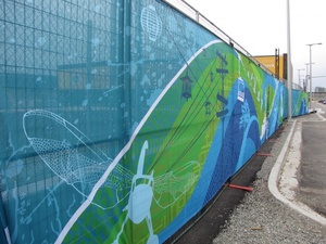 لافتة فينيل مقاومة للتآكل ومضادة للماء ومقاومة للأشعة فوق البنفسجية للمشاريع التي تستغرق فترة بناء تزيد عن 3 أشهر - Product Image 5