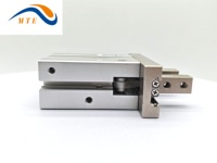 HFKL25 Air--TAC Pince pneumatique parallèle à 2 doigts, à double effet, à longue course, avec rail de guidage, alésage 25 mm, pour automatisation robotique