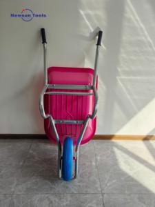 NS Factory Promotion Chariot à roues anti-crevaison <span class=keywords><strong>110L</strong></span>, capacité 250KG, robuste pour le bâtiment, avec pneus pleins, chariot de jardin et de cour - Product Image 4