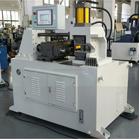 Machine de rétrécissement et de formage de tubes hydraulique à double poste, machine de rétrécissement de tuyaux CNC